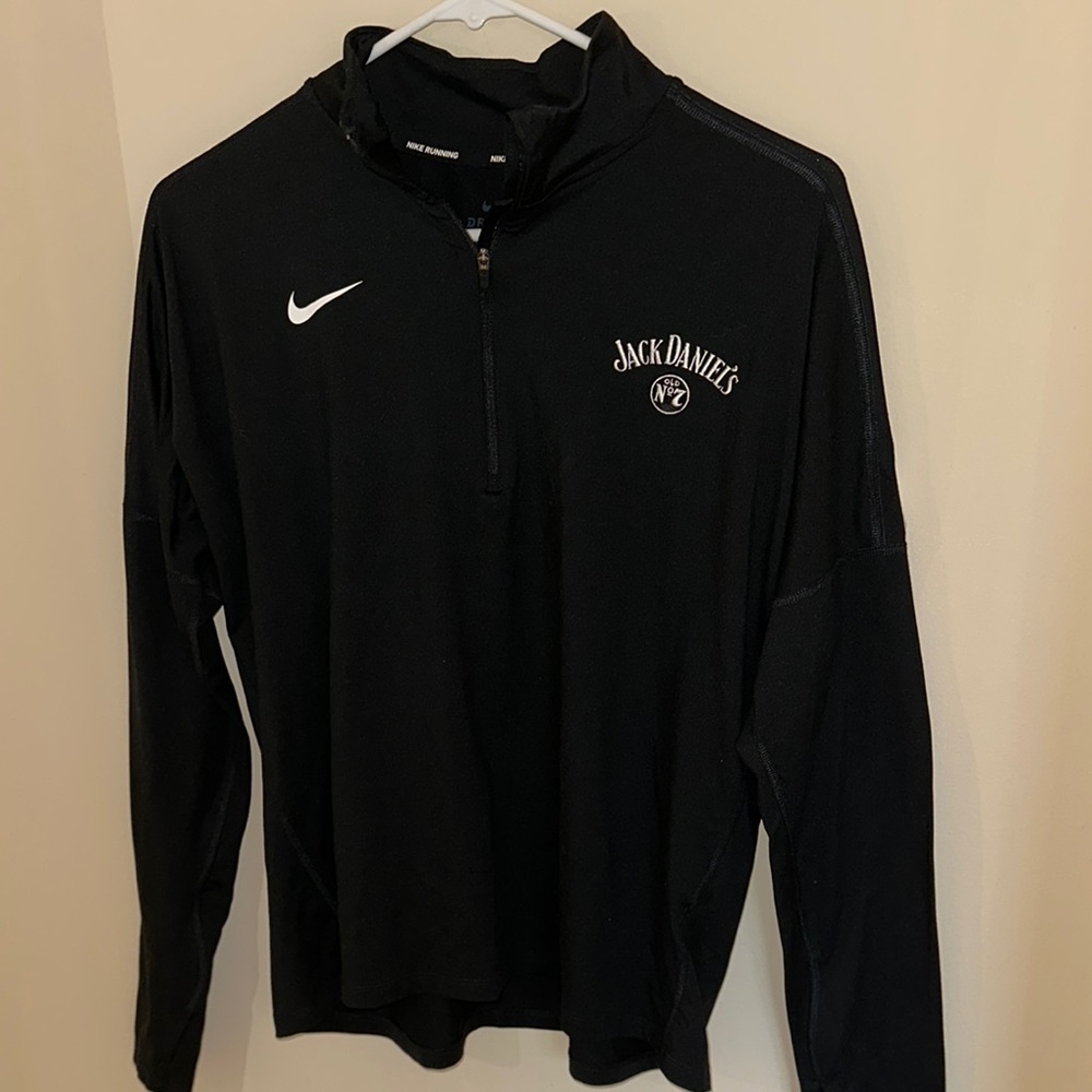Nike Jack Daniel's Black Quarter-Zip Pullover